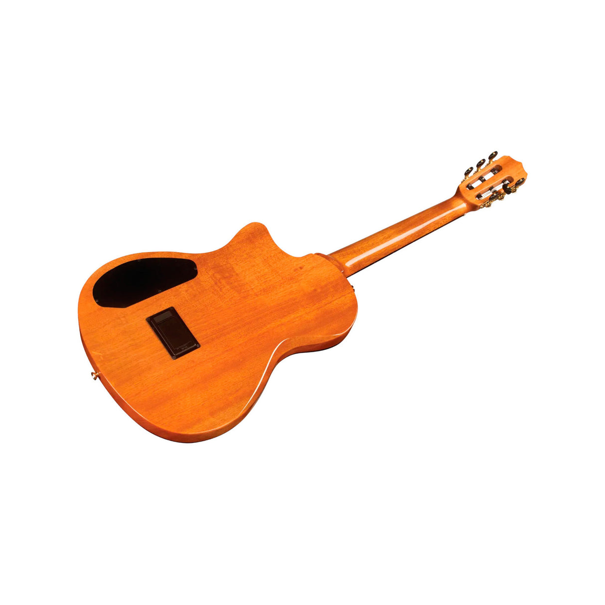 Cordoba Stage Nylon 6-String Electric Guitar with Gig Bag (Edge Burst)