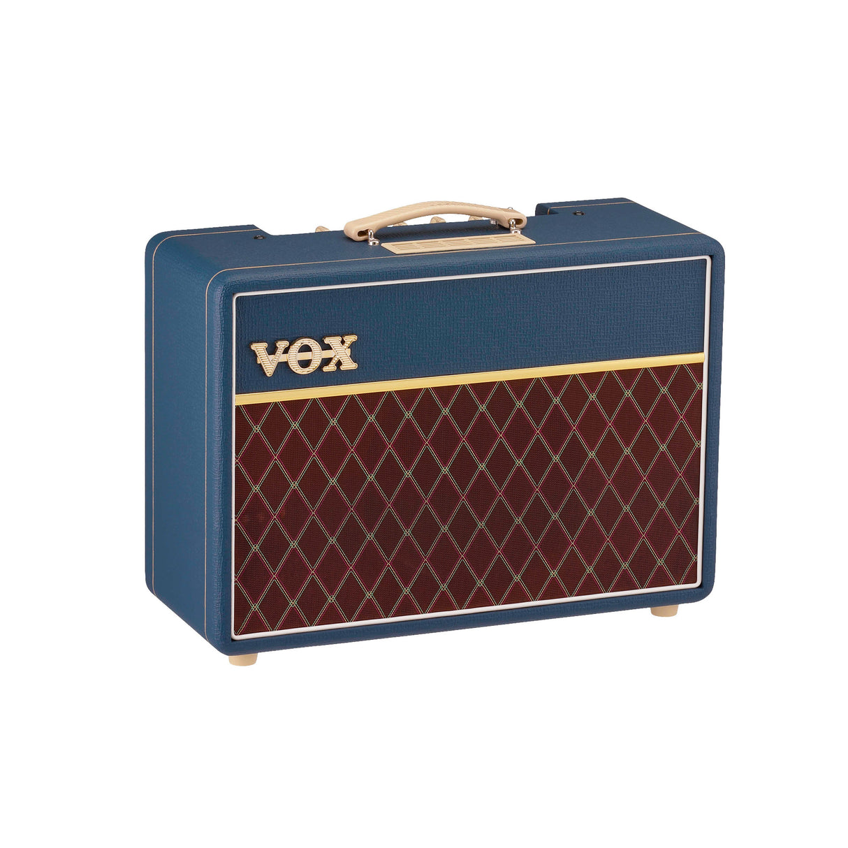 VOX AC10 1x12 Inch 10W Combo Guitar Amplifier (Limited Edition Royal Blue)
