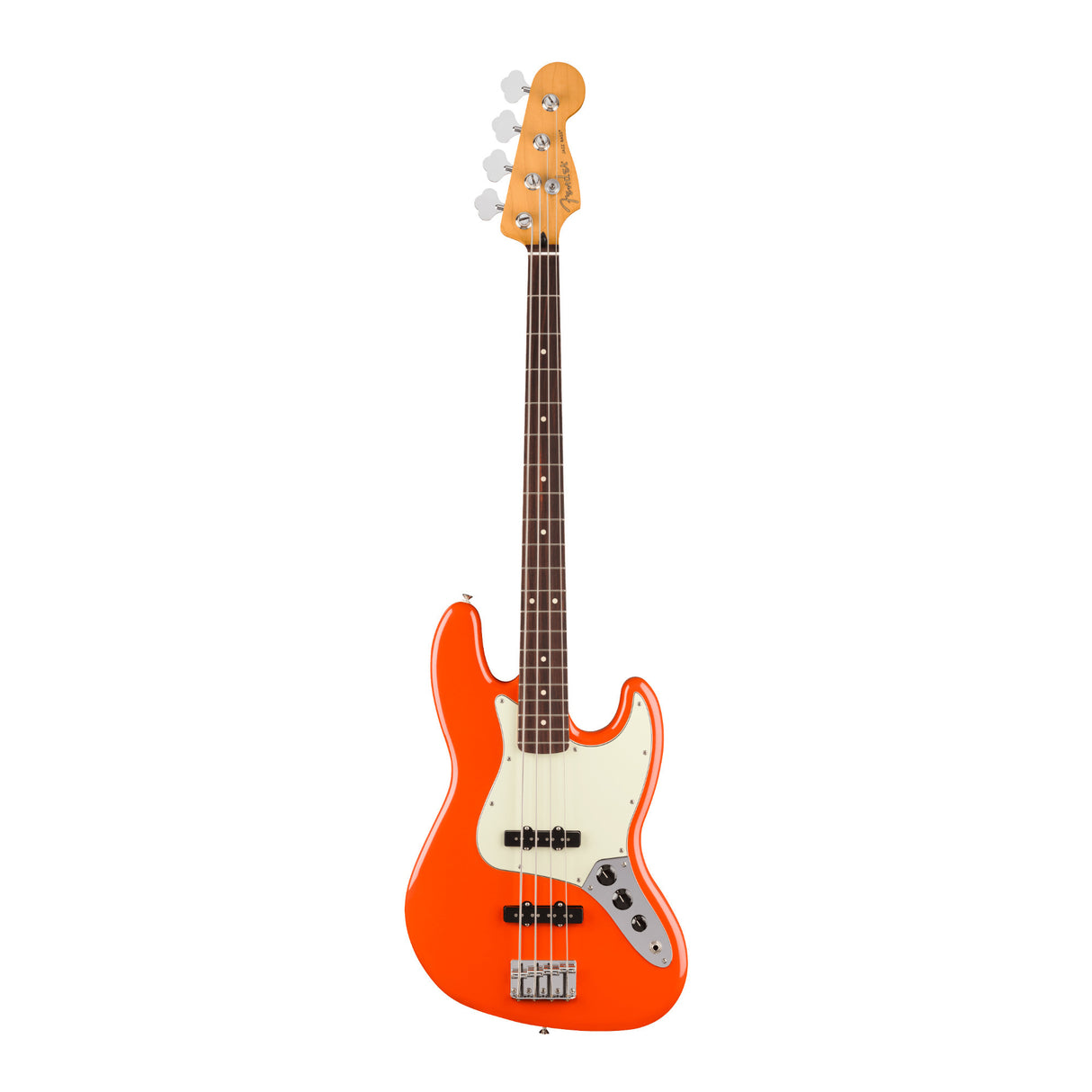 Fender Player II Jazz 4-String Bass Guitar Rosewood Fingerboard (Rallye Orange)