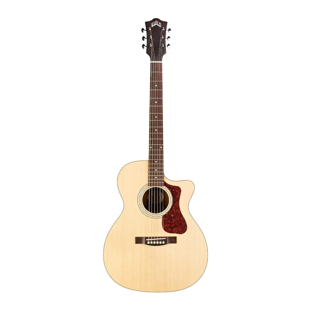 Guild OM240CE Natural Acoustic Electric Guitar