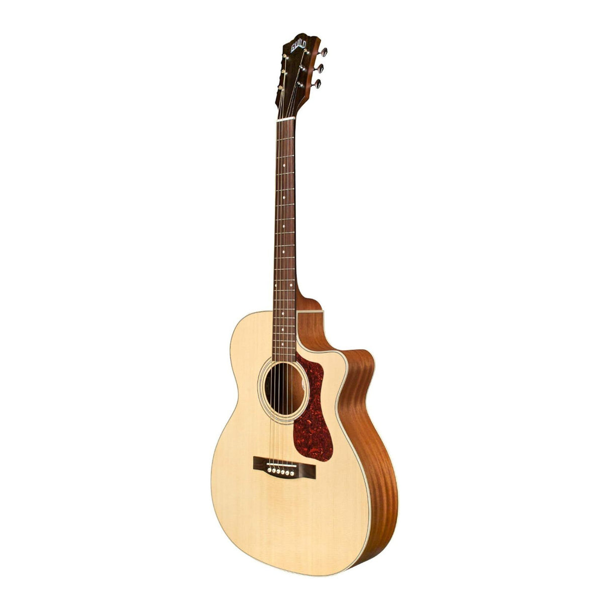 Guild OM240CE Natural Acoustic Electric Guitar