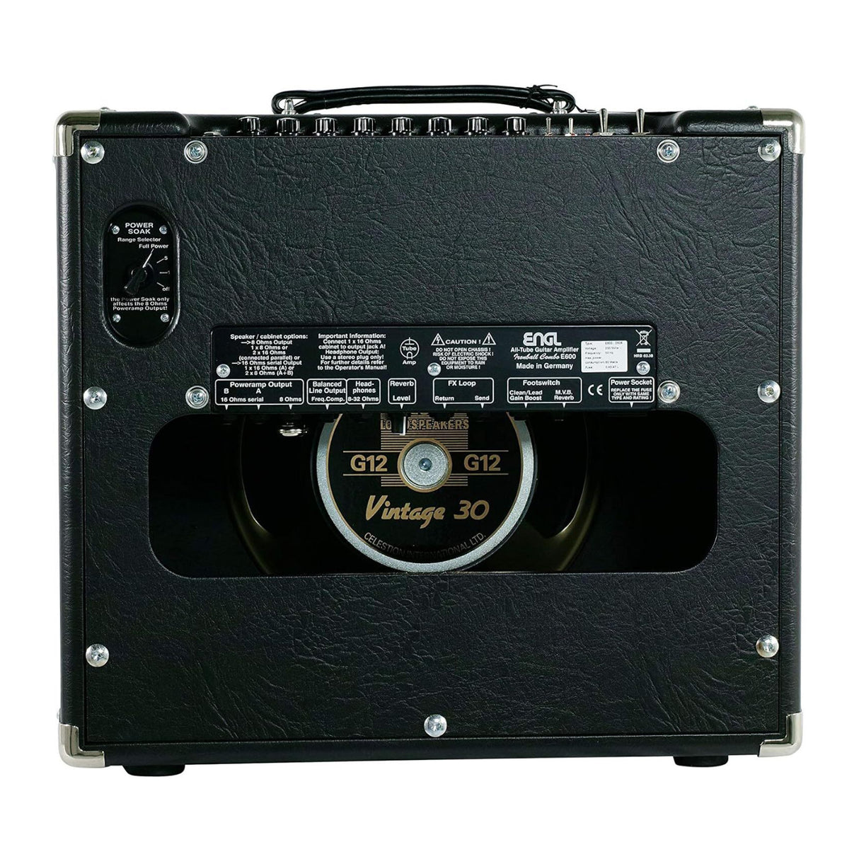 ENGL Ironball 20W 1x12 inch Tube Guitar Combo Amp w/ Reverb Effects Loop (Black)