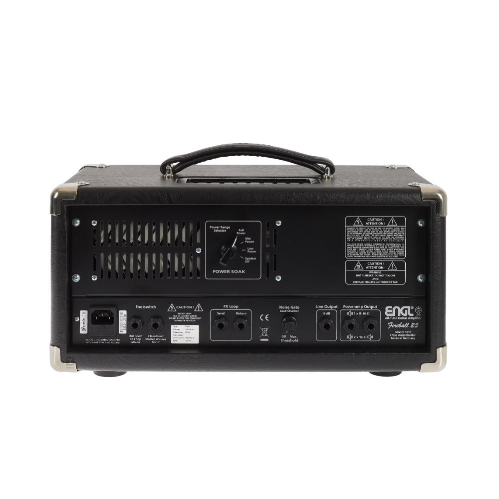 ENGL Amplifiers E633 Fireball 25 KT77 LTD 25W High-Gain Tube Amp Head LE (Black)