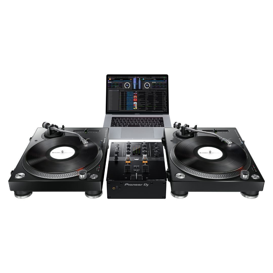 Pioneer DJ PLX-500 Direct Drive USB Turntable with Desktop Amplifier System