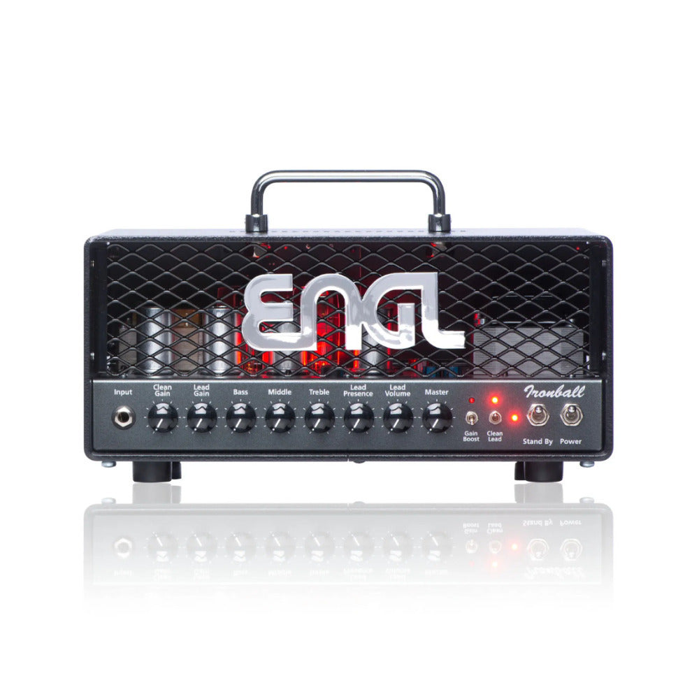 ENGL Ironball E606 20W Tube Guitar Amp Head with Power Soak Control (Black)