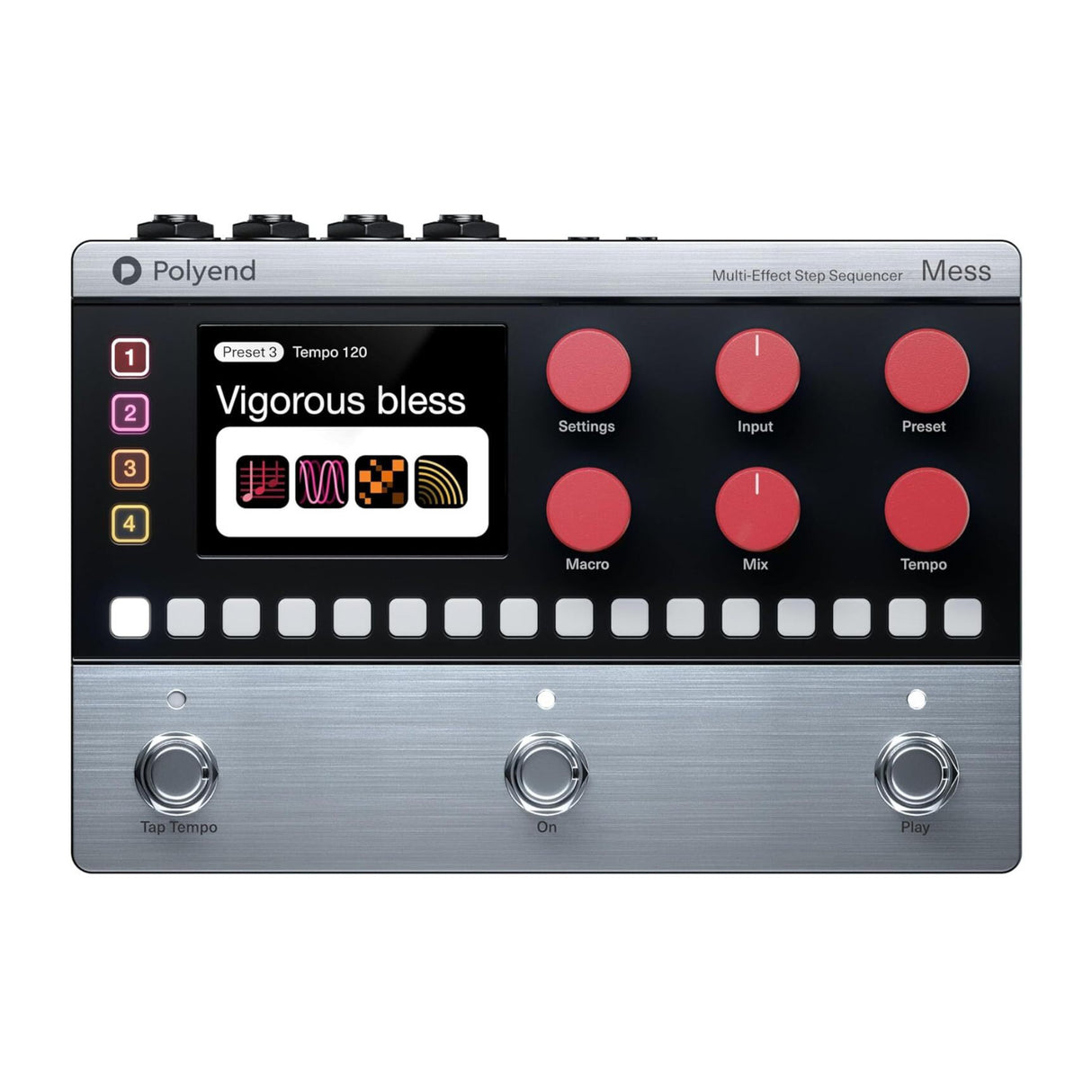 Polyend MESS Multi-Effect Step Sequencer Pedal with 1000 Presets
