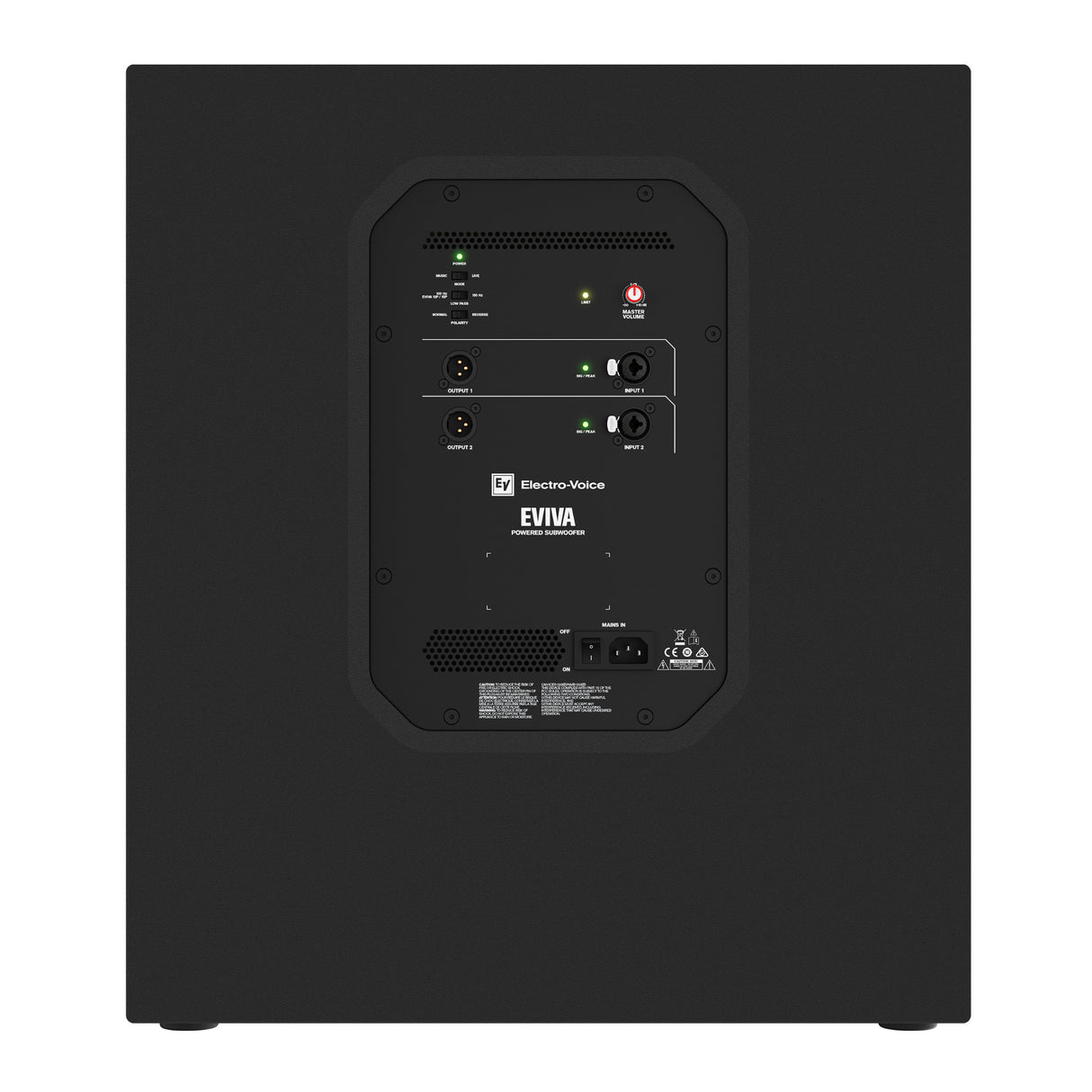 Electro-Voice EVIVA 18SP 1000W Powered Subwoofer (Black)