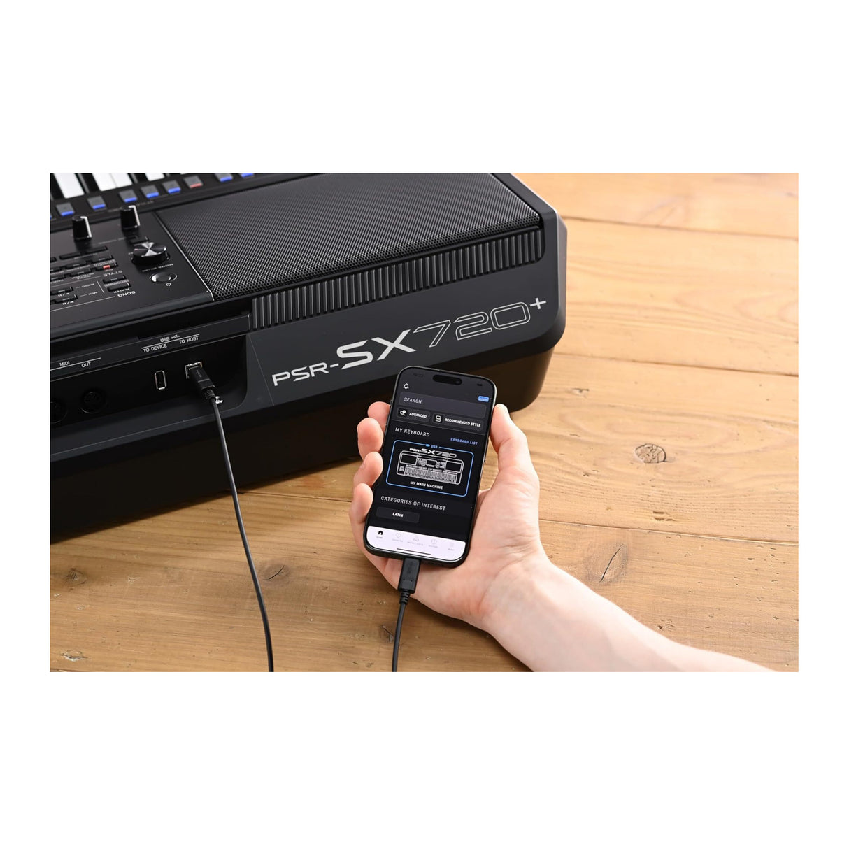 Yamaha PSR-SX720+ 61-Key Digital Arranger Keyboard