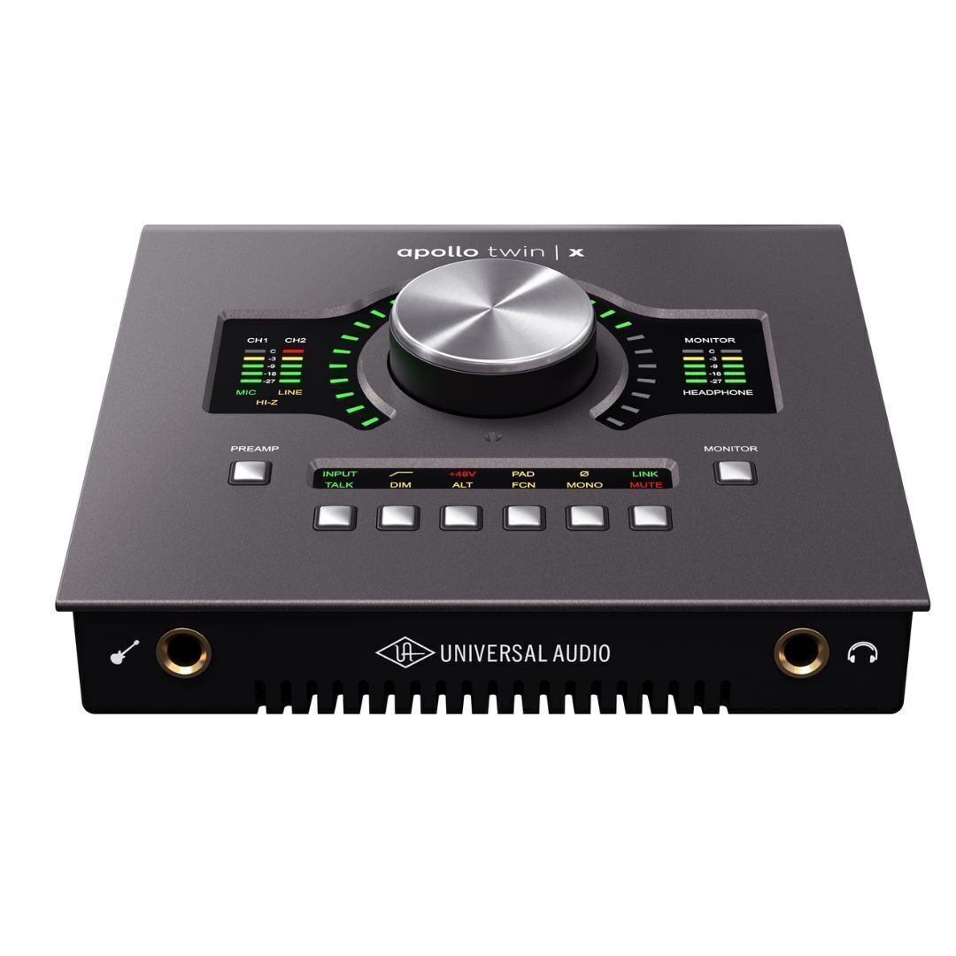 Universal Audio Apollo TwinXDuo Recording Interface Heritage Edition with Cover (Open Box)