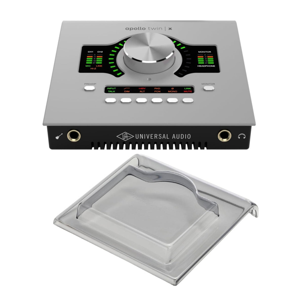 Universal Audio Apollo Twin X Duo Gen 2 Recording Interface with Clear Cover (Open Box)