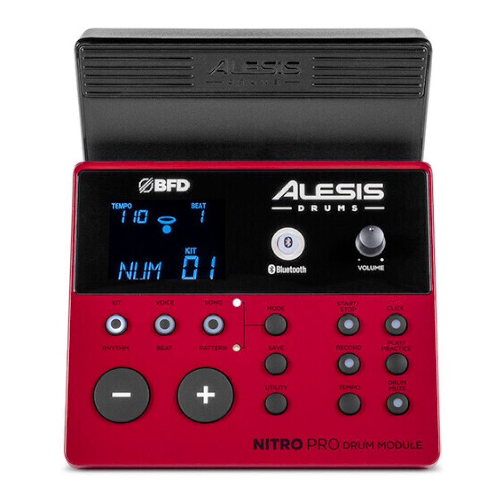 Alesis Nitro Pro 8-Piece Electronic Drum Set with Throne and Headphones Bundle