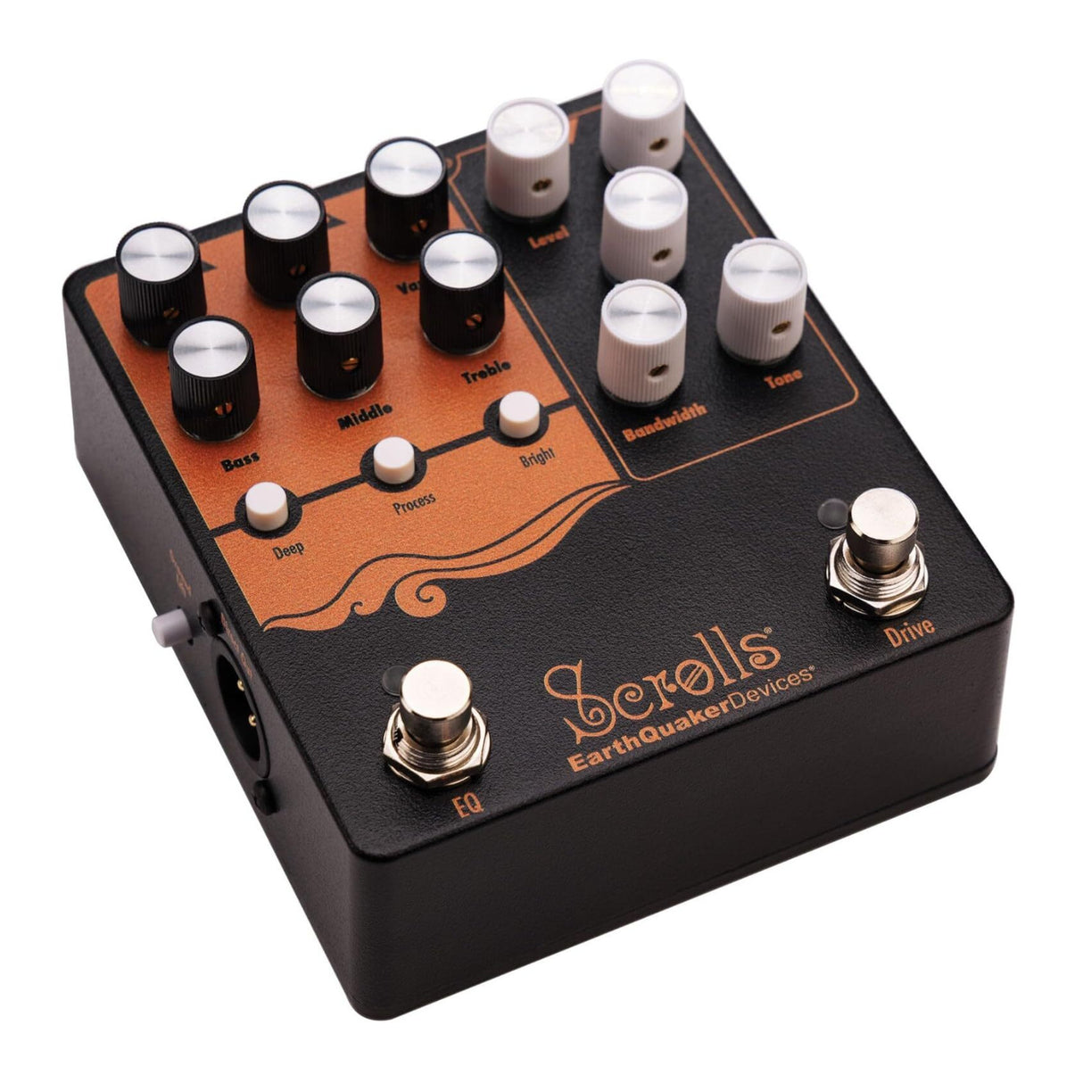 EarthQuaker Devices Scrolls Bass Preamp Pedal