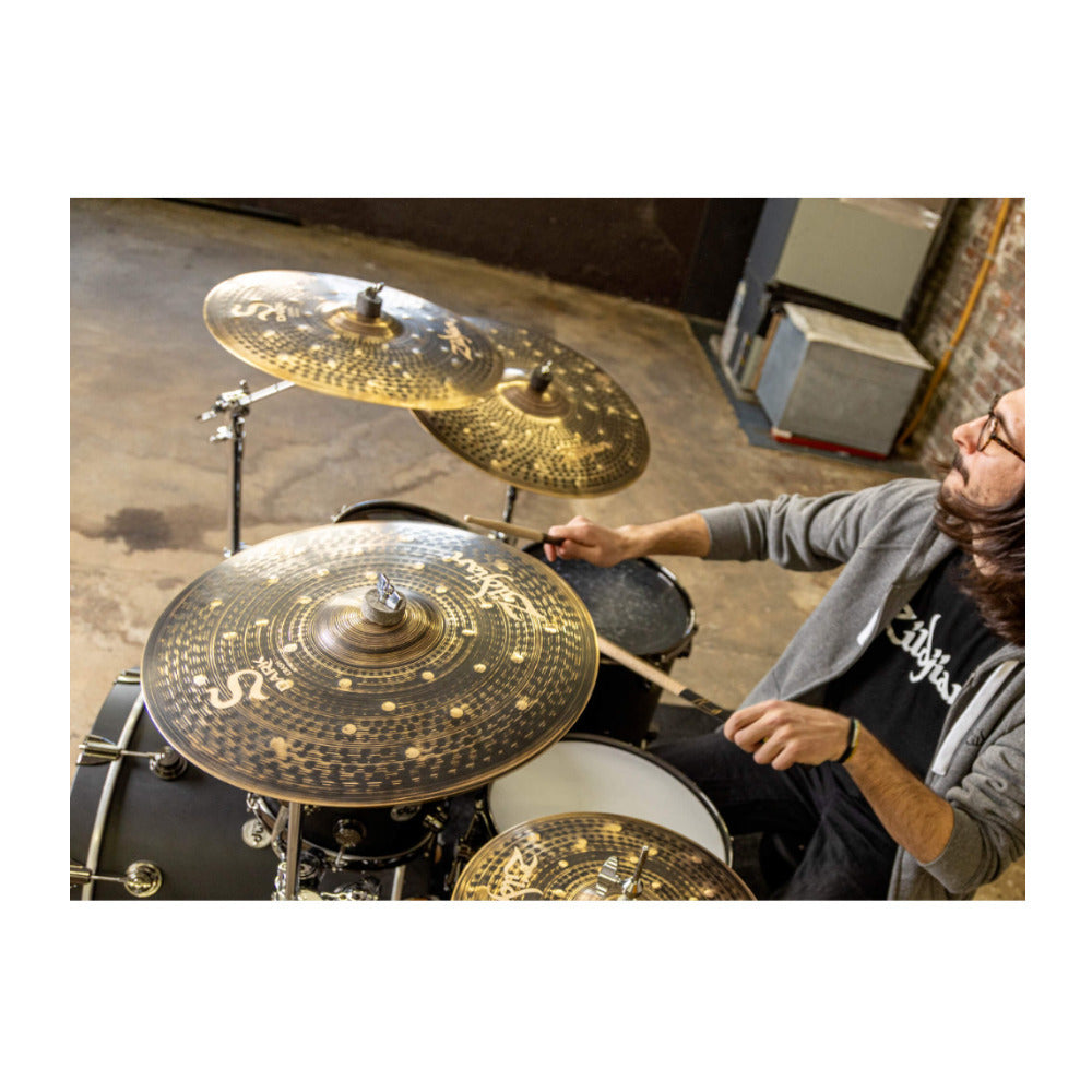 Zildjian S Dark Cymbal Pack with 14-Inch Hi-Hats, 16/18-Inch Crashes and Ride