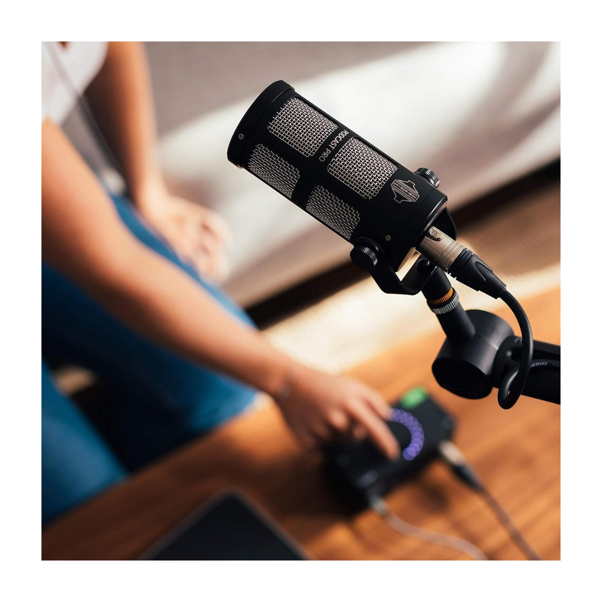 Sontronics Podcast Professional Dynamic Microphone (Black)