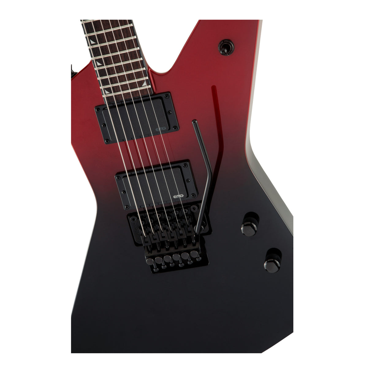 Jackson Pro Series Signature Phil Demmel Demmelition Fury PD (Red Tide Fade)