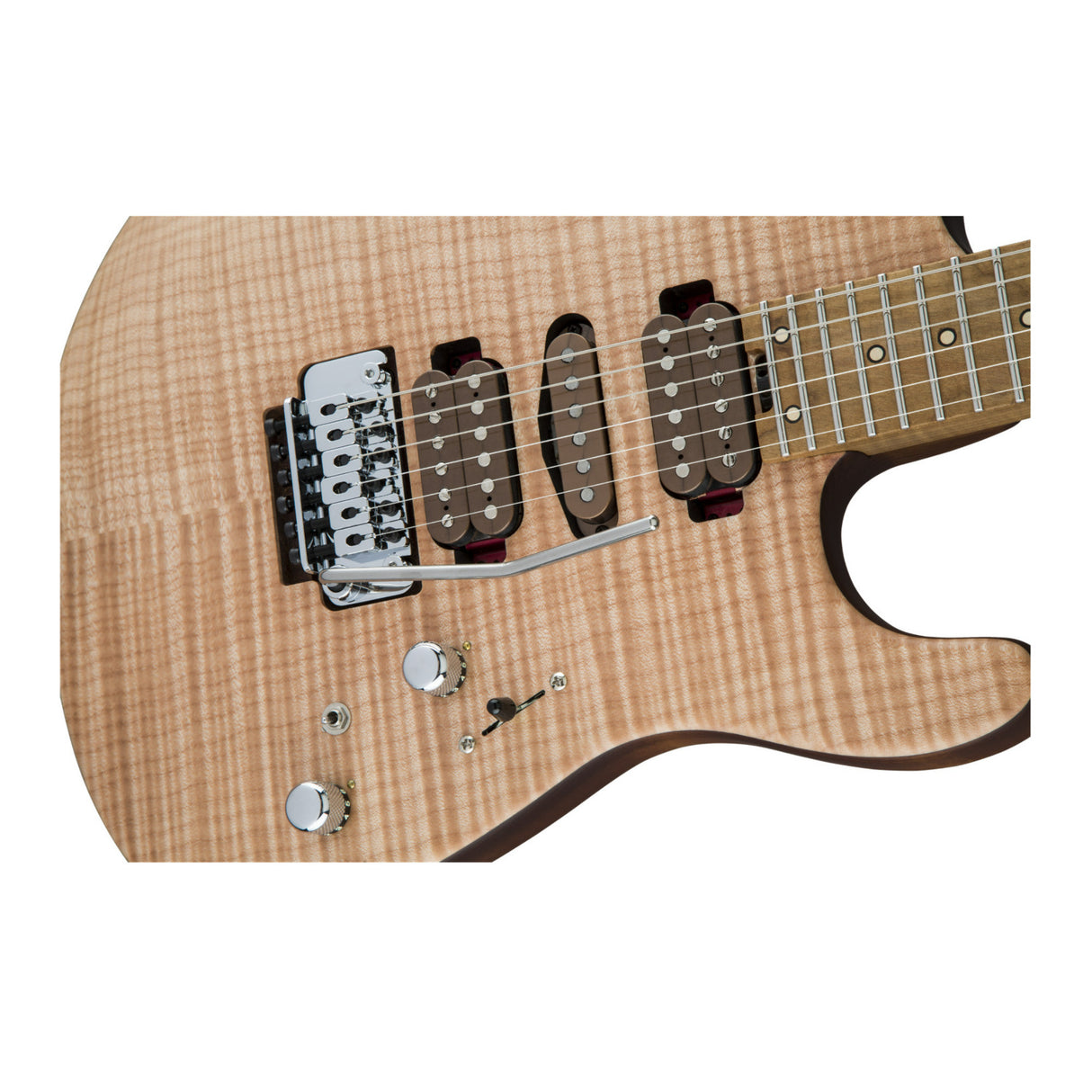 Charvel Guthrie Govan Signature HSH Flame Maple Electric Guitar (Natural)