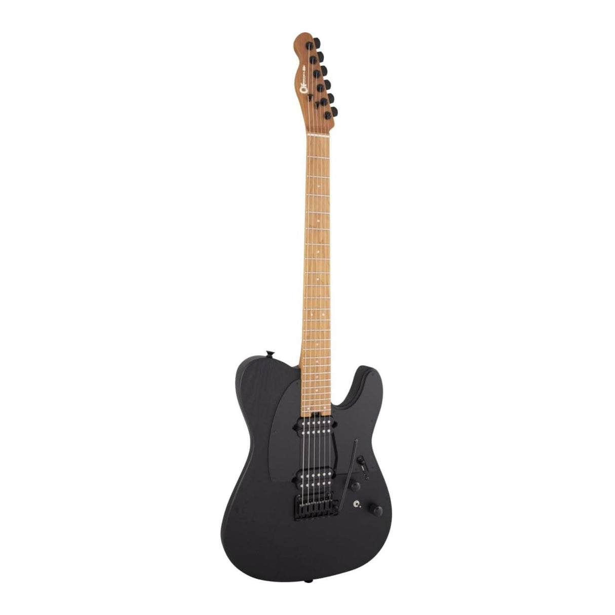 Charvel Pro-Mod So-Cal Style 2 24 HH 2PT CM Ash Electric Guitar (Black Ash)