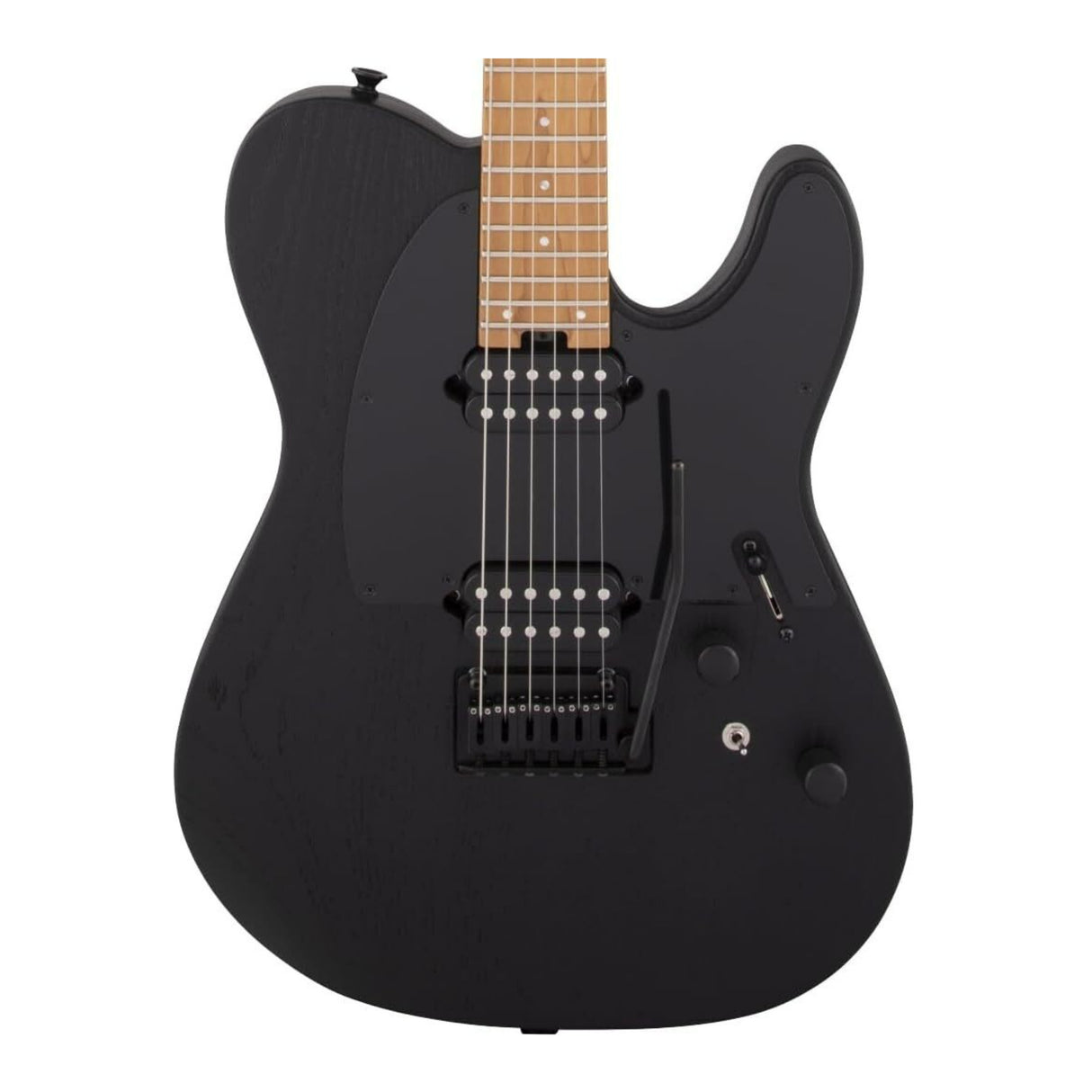 Charvel Pro-Mod So-Cal Style 2 24 HH 2PT CM Ash Electric Guitar (Black Ash)