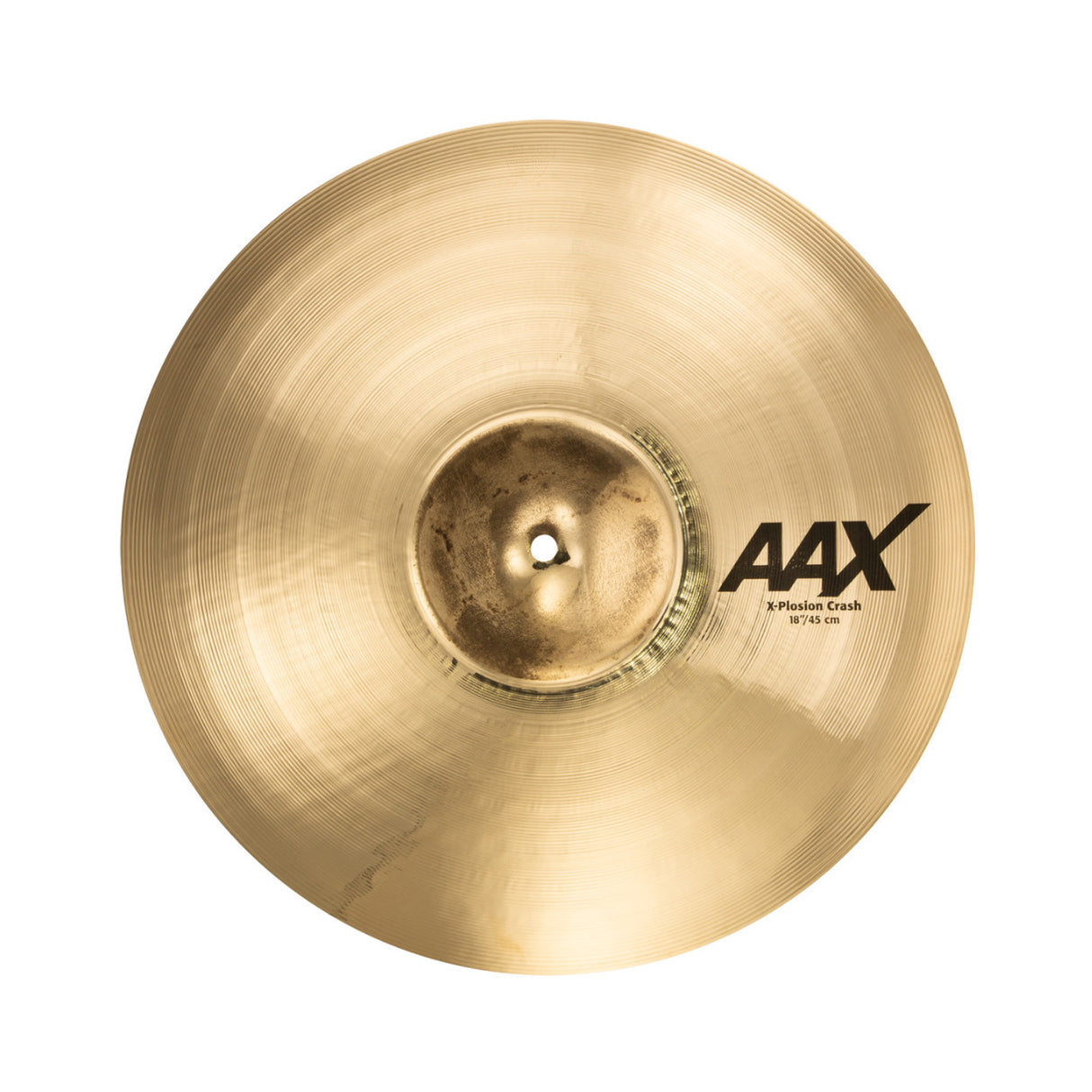 Sabian 18-inch AAX X-plosion Medium-Thin Crash Cymbal with B20 Construction