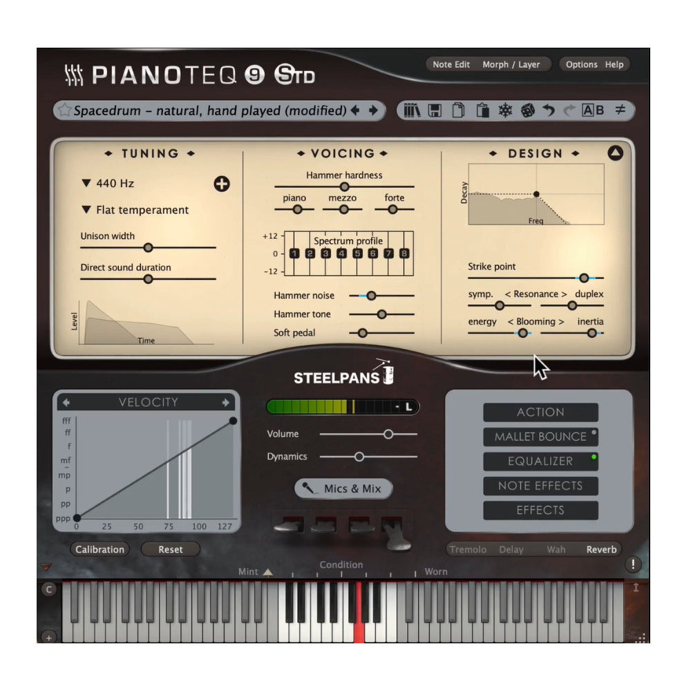 Pianoteq Steel Pans Add-On with Authentic Caribbean Sounds for Composers