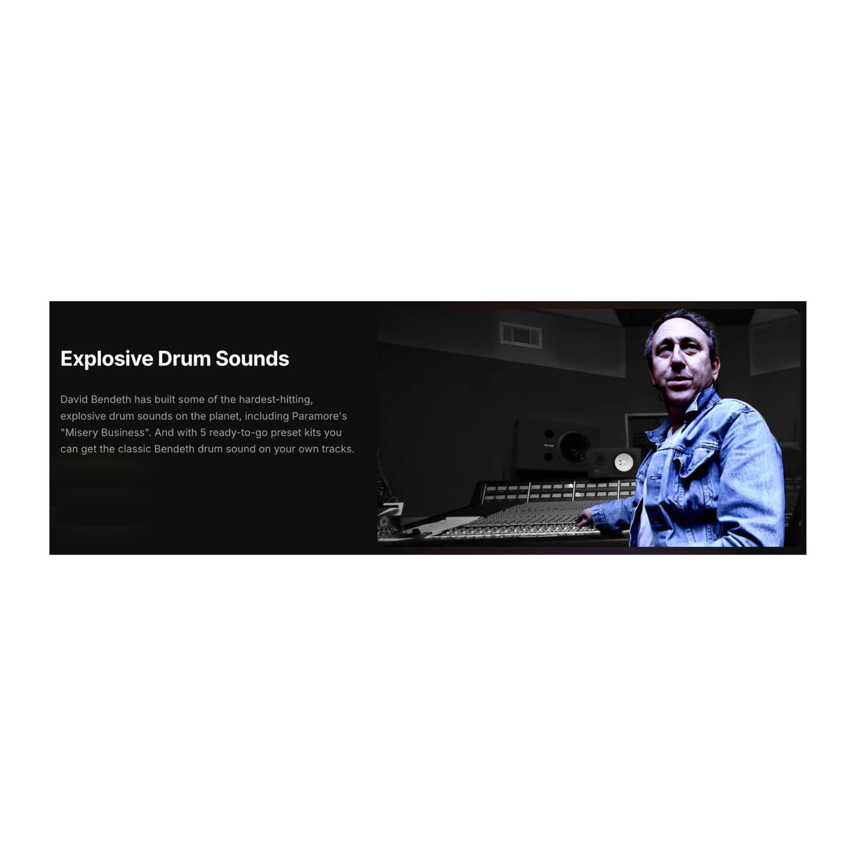 Steven Slate Drums David Bendeth Expansion