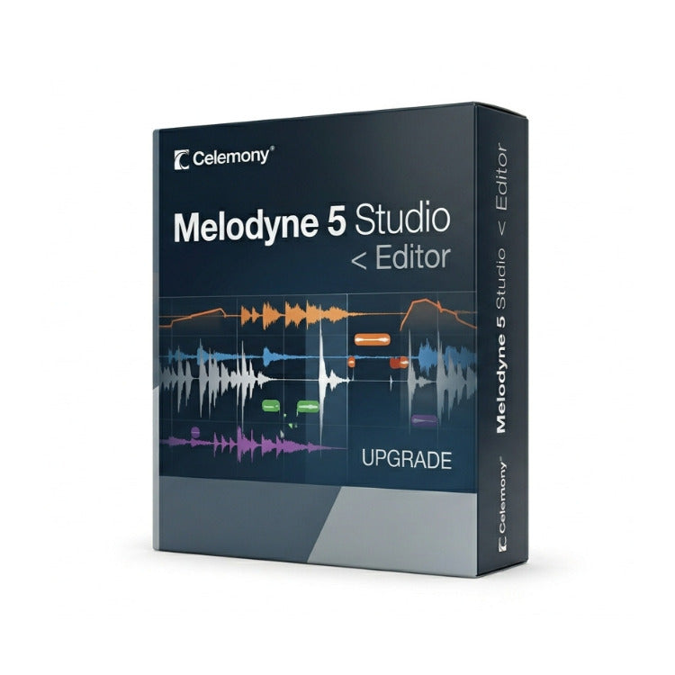 Melodyne 5 Studio Upgrade from Editor Advanced Multitrack Audio Editing Software