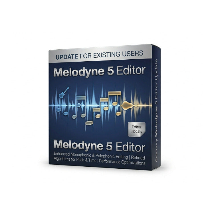 Melodyne 5 Editor Update Advanced Polyphonic Pitch and Timing Audio Editing Software