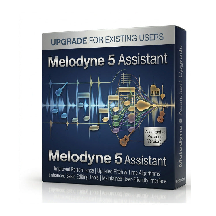 Melodyne 5 Assistant Update Advanced Pitch and Time Editing Software