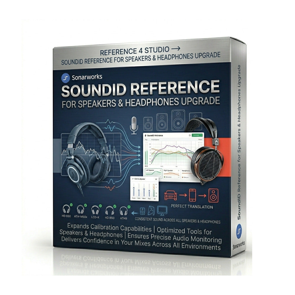 Sonarworks SoundID Reference Upgrade for Reference 4 Studio Speakers Headphones