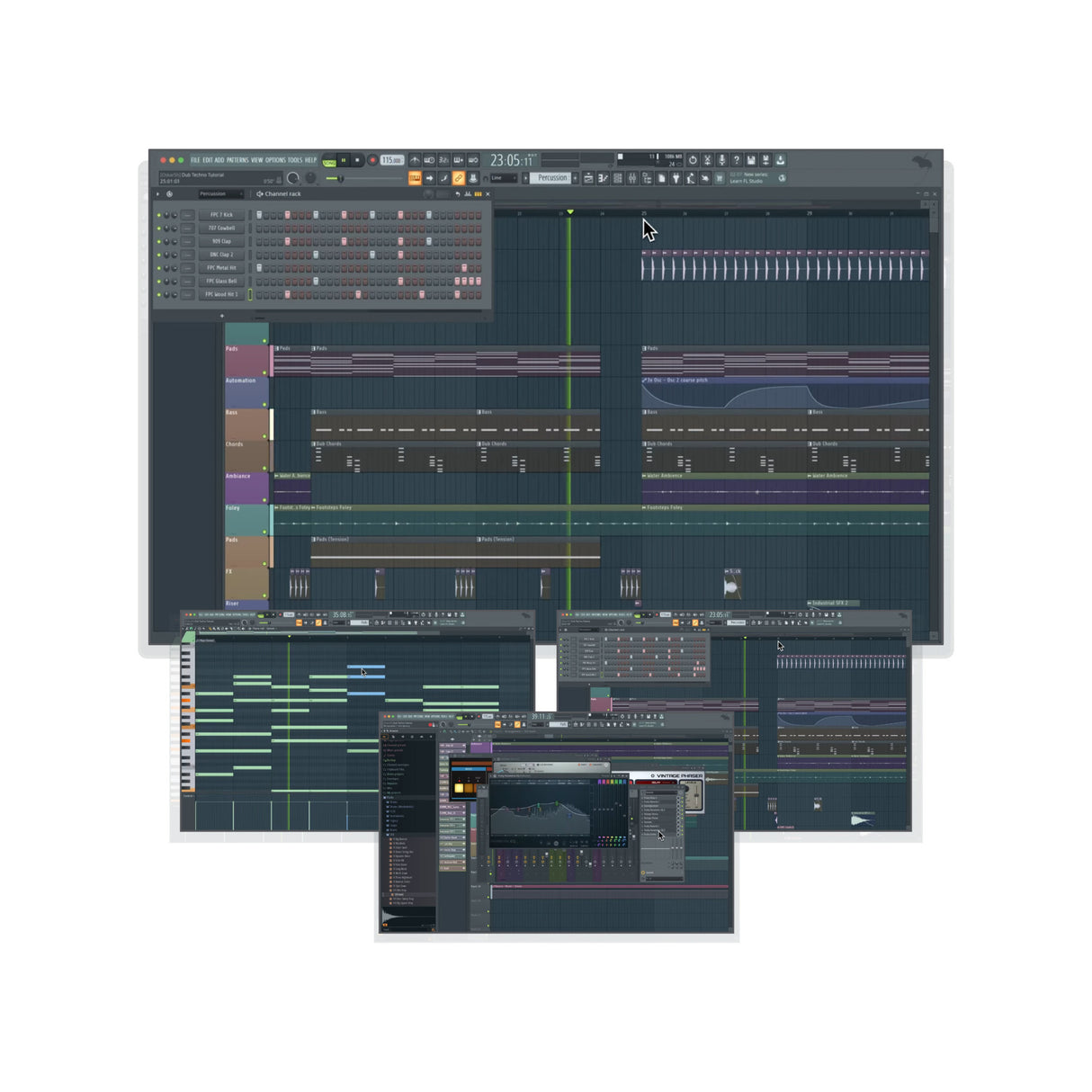 FL Studio Signature Bundle Edition Music Production Software with Lifetime License and 103 Plugins