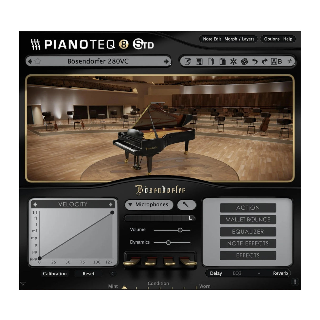 Pianoteq Bsendorfer Concert Grand 280 VC Piano Virtual Instrument Add-On