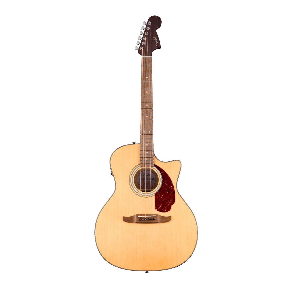 Fender California Deluxe Newporter CE with Tortoiseshell Pickguard (Natural)