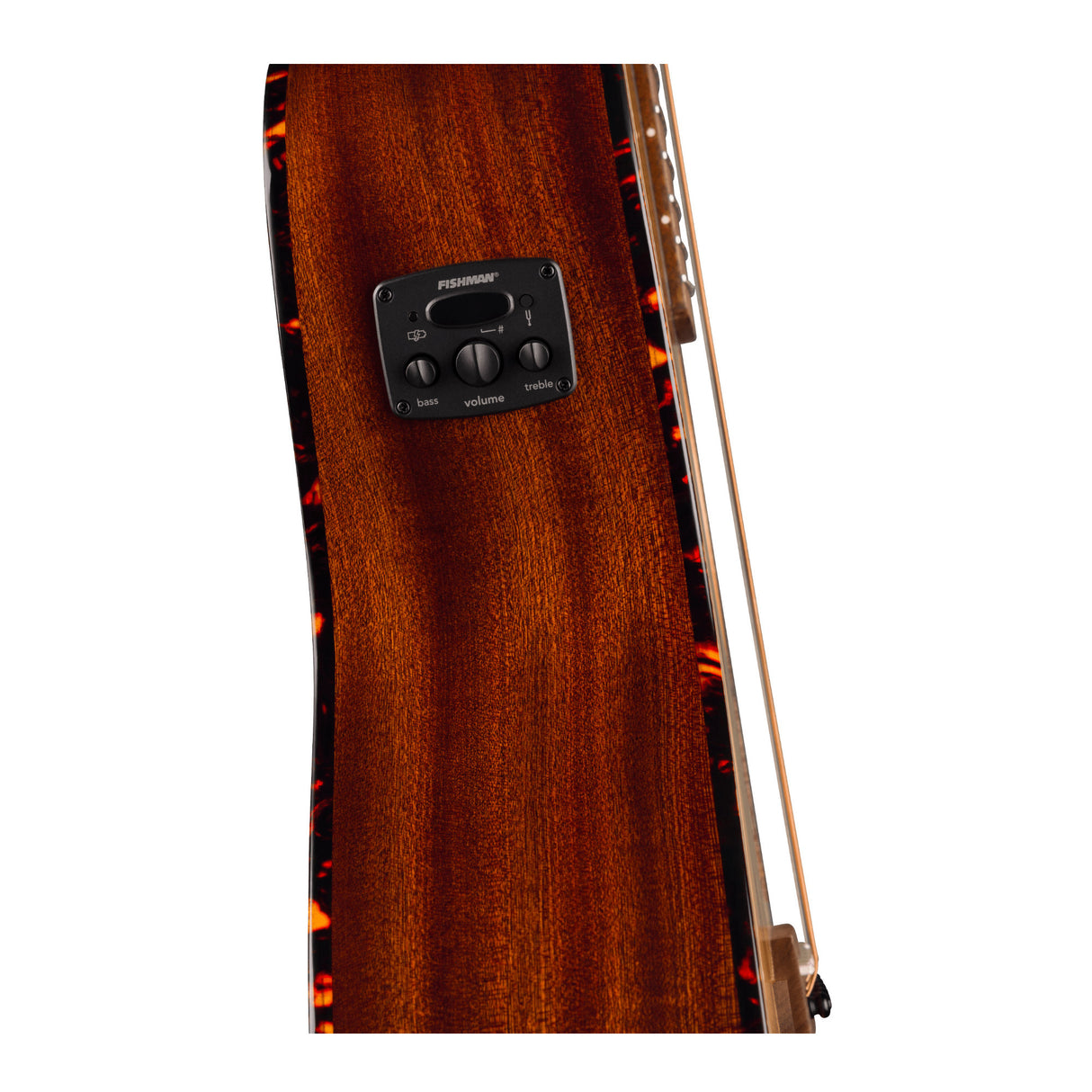 Fender California Deluxe Newporter CE with Tortoiseshell Pickguard (Natural)