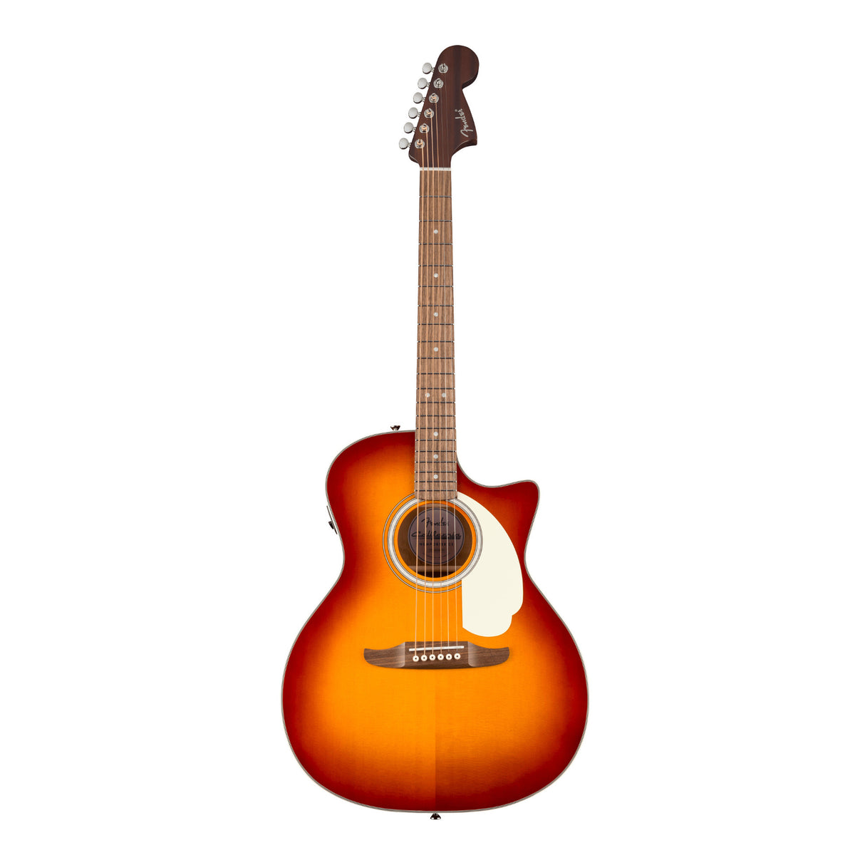 Fender California Deluxe Newporter CE with Walnut Fingerboard (Sienna Sunburst)
