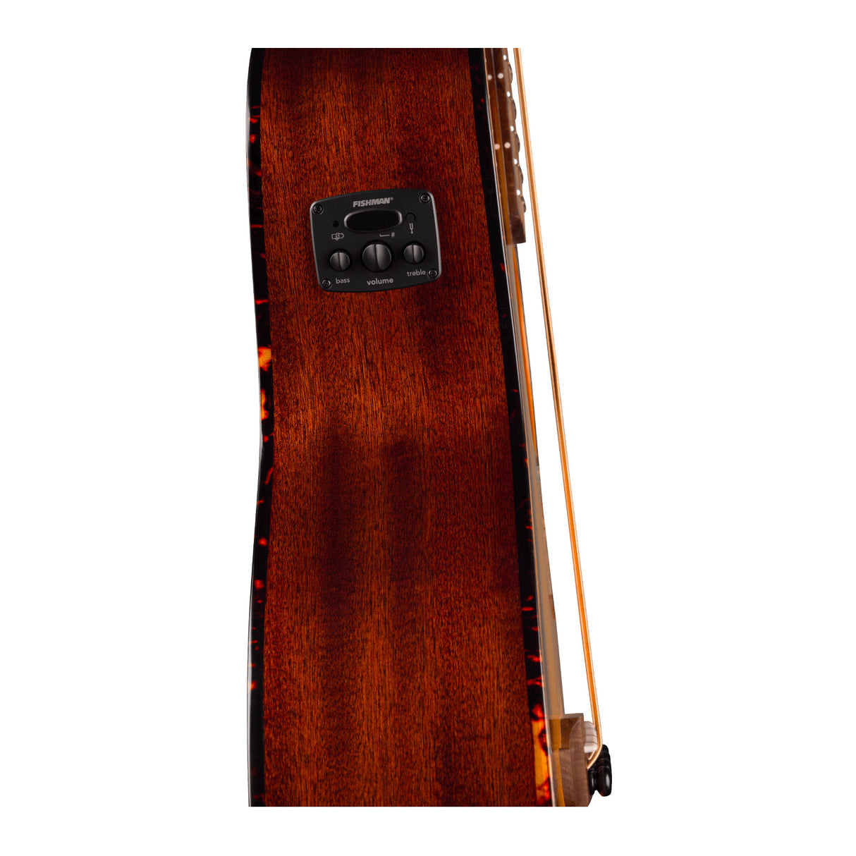 Fender California Deluxe Kingman Bass CE w/ Walnut Fingerboard (Honey Sunburst)