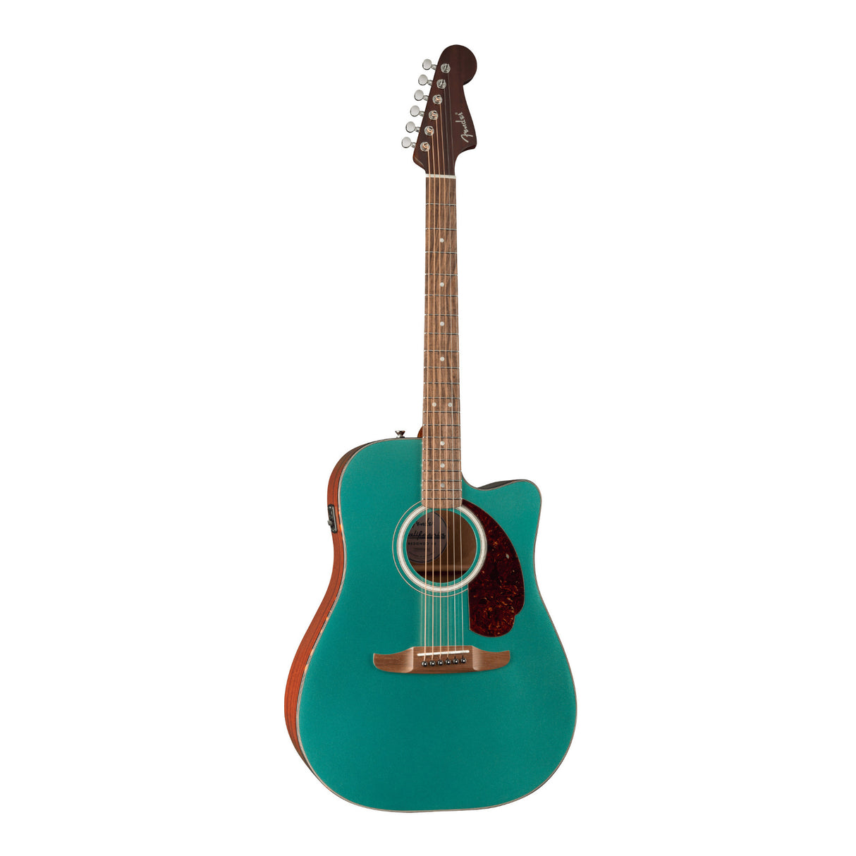 Fender California Deluxe Redondo CE 6-String Acoustic Guitar (Sherwood Green)