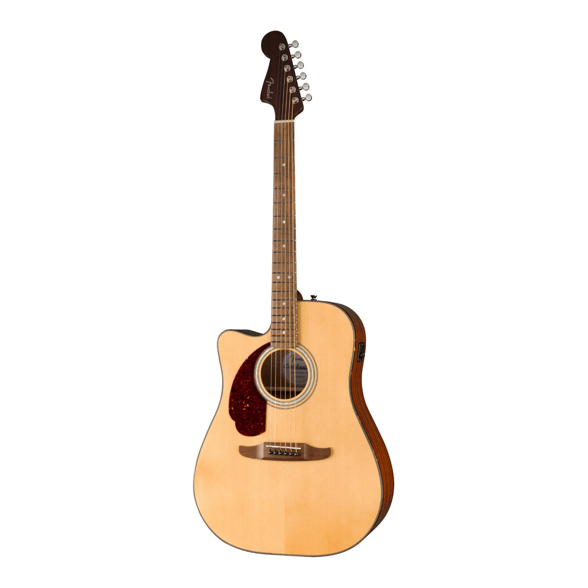 Fender California Deluxe Redondo CE Left-Handed Acoustic Guitar (Natural)