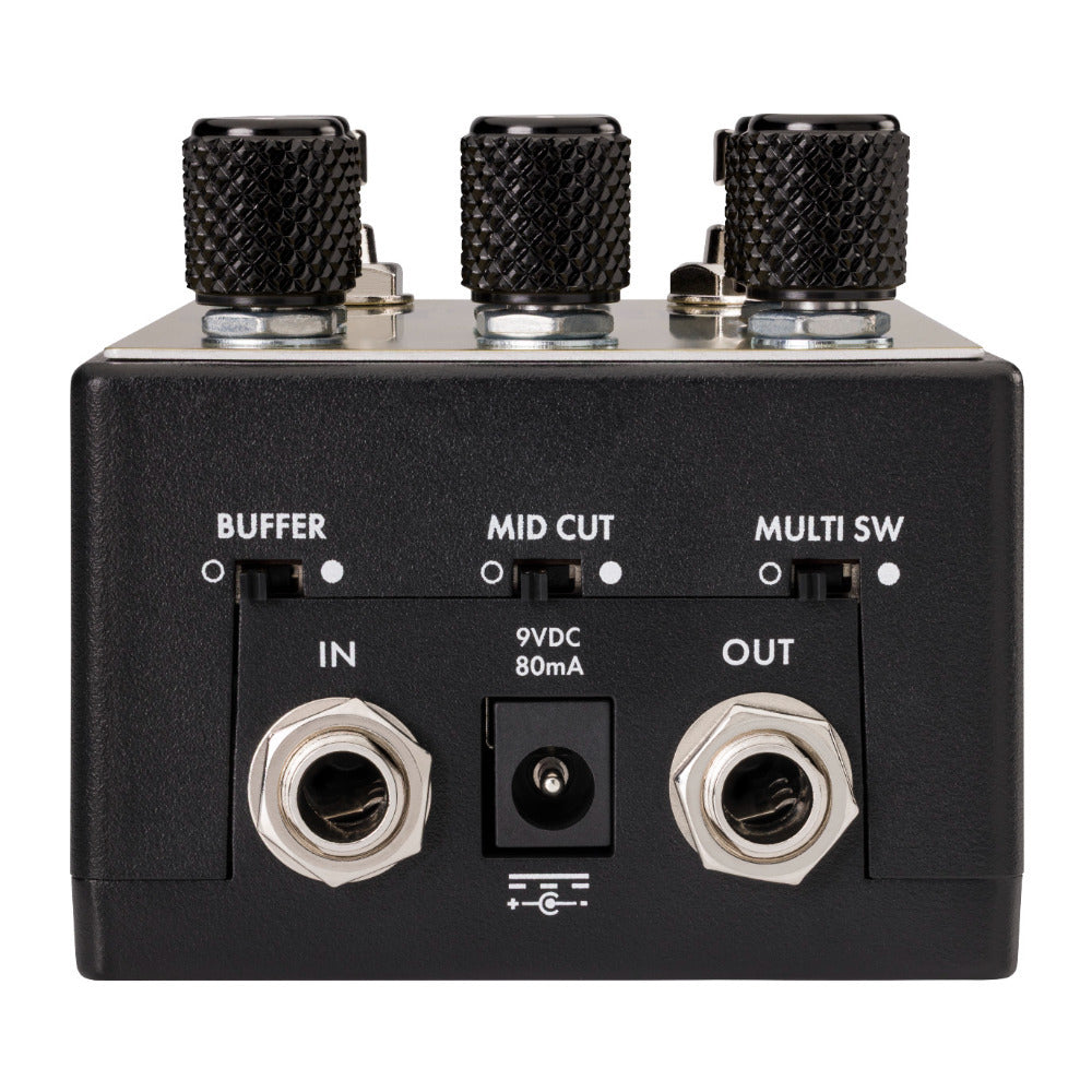 Fender Pugilist V2 Dual Distortion Guitar Effects Pedal (Gold)