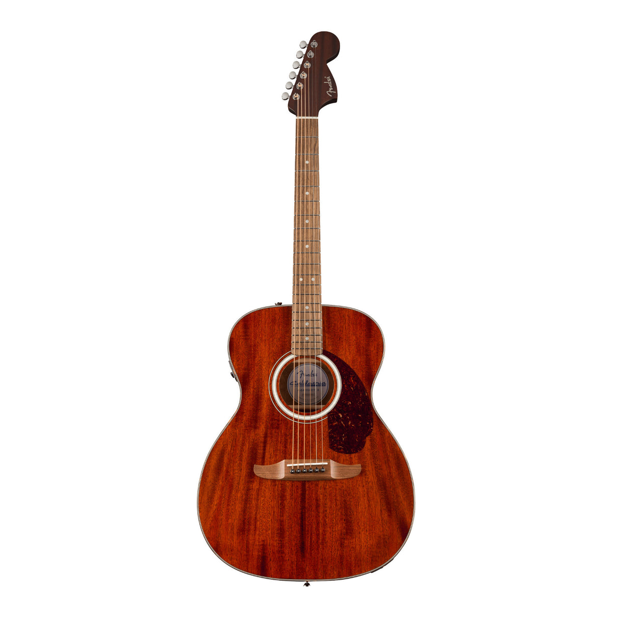 Fender California Deluxe Monterey E 6-String Acoustic Guitar (Natural Mahogany)