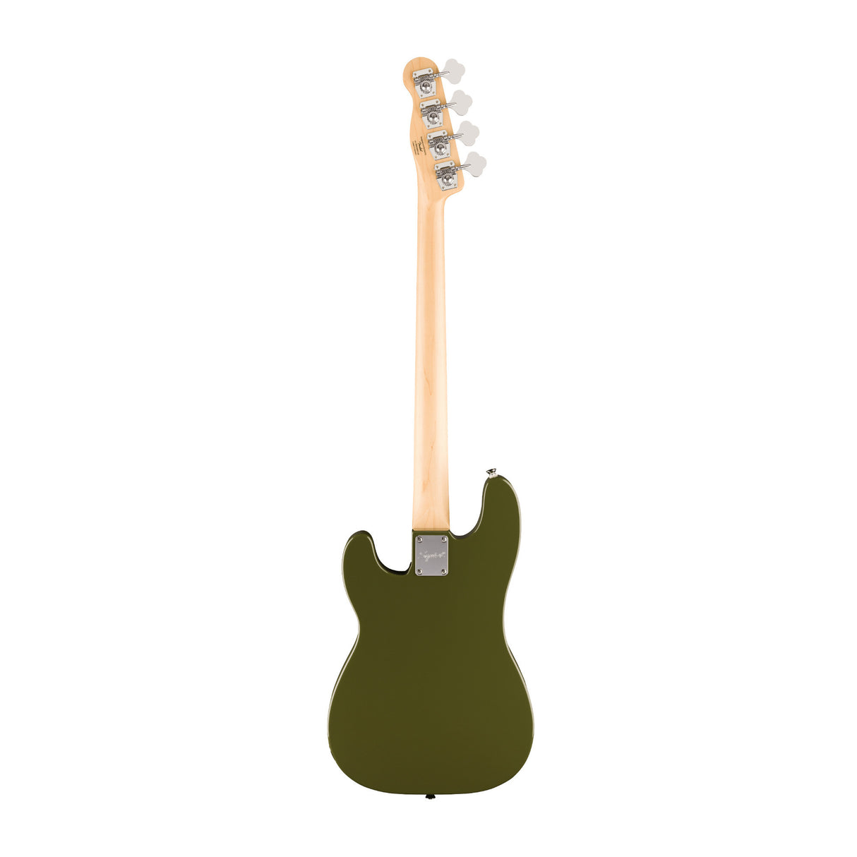 Squier Paranormal Precision Bass Thinline SJ with Laurel Fingerboard and C-Shaped Neck (Olive)