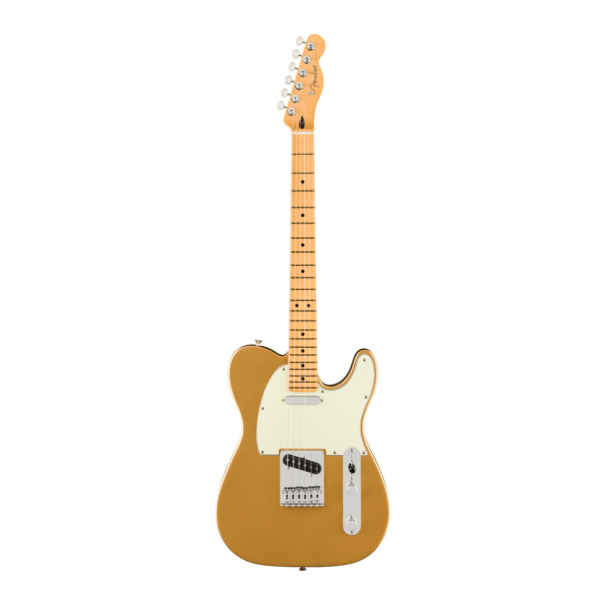 Fender 75th Anniversary Player II Telecaster with Maple Fingerboard (Aztec Gold)