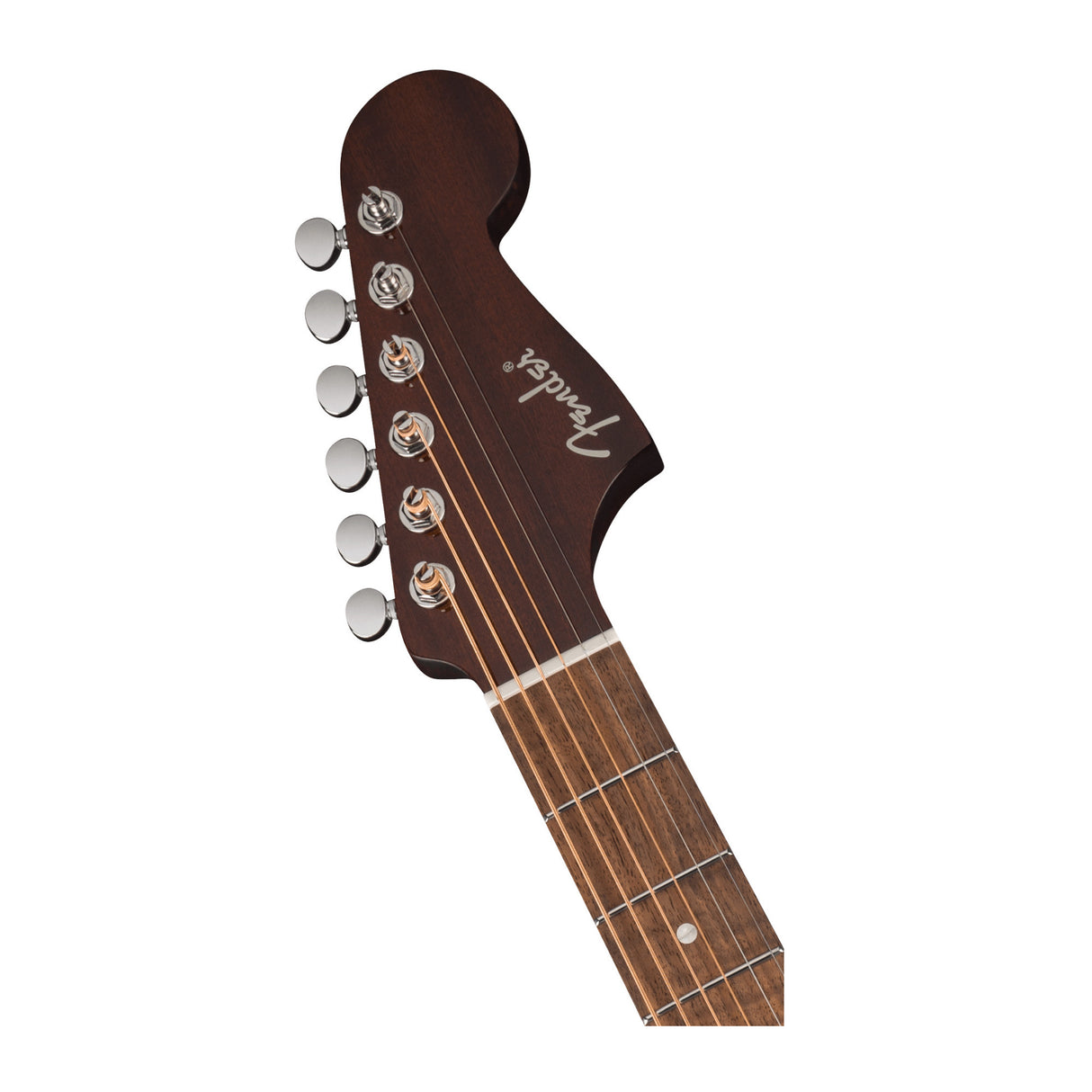 Fender California Deluxe Redondo CE Dreadnought Acoustic-Electric Guitar with C-shaped Neck (Black)
