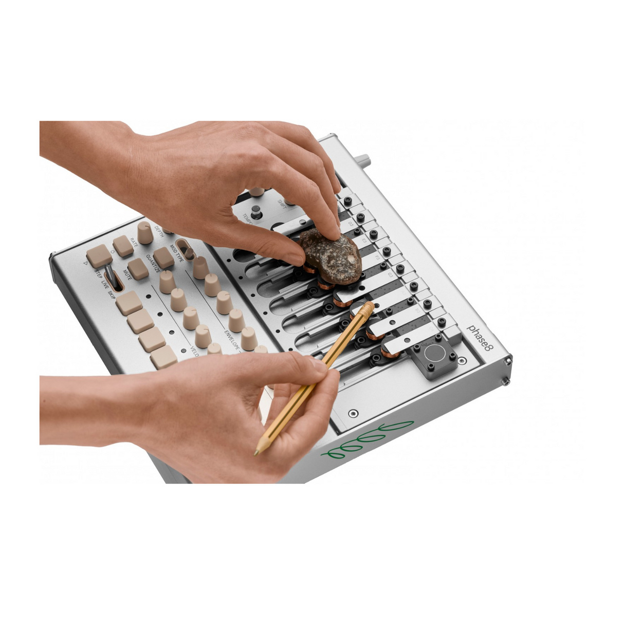 KORG phase8 Eight-voice Acoustic Synthesizer with 13 Tunable Steel Resonators
