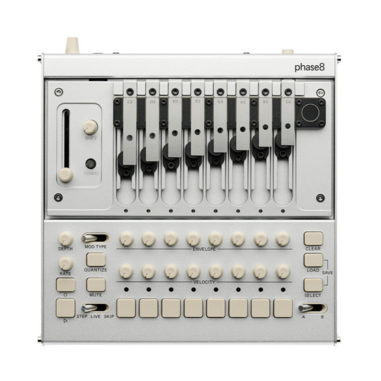 KORG phase8 Eight-voice Acoustic Synthesizer with 13 Tunable Steel Resonators