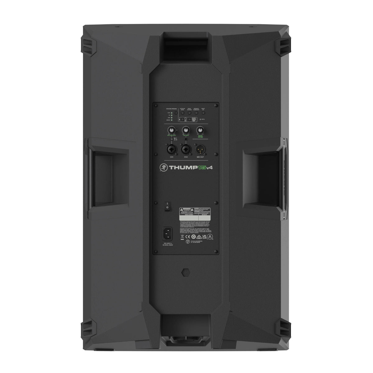 Mackie Thump15v4 15-Inch Powered Speaker with XLR and TS Cables (Open Box)