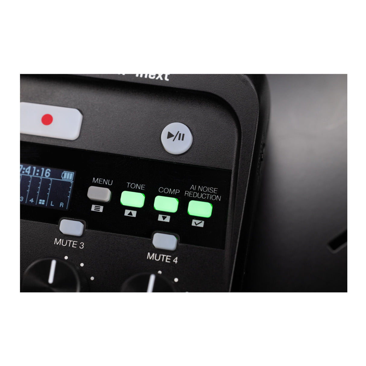 Zoom PodTrak P4next Recorder Bundle with Bluetooth Adapter, Headphones, Pop Filter, Case & Aux Cable