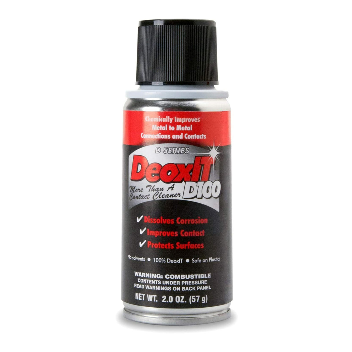 Hosa CAIG DeoxIT D100S Spray Contact Treatment (2 oz)