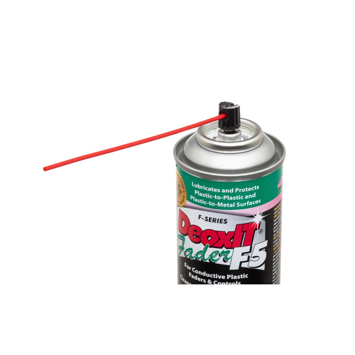 Hosa CAIG DeoxIT FaderLube, 5% Spray (5 oz) for Conductive Plastic Faders & Controls