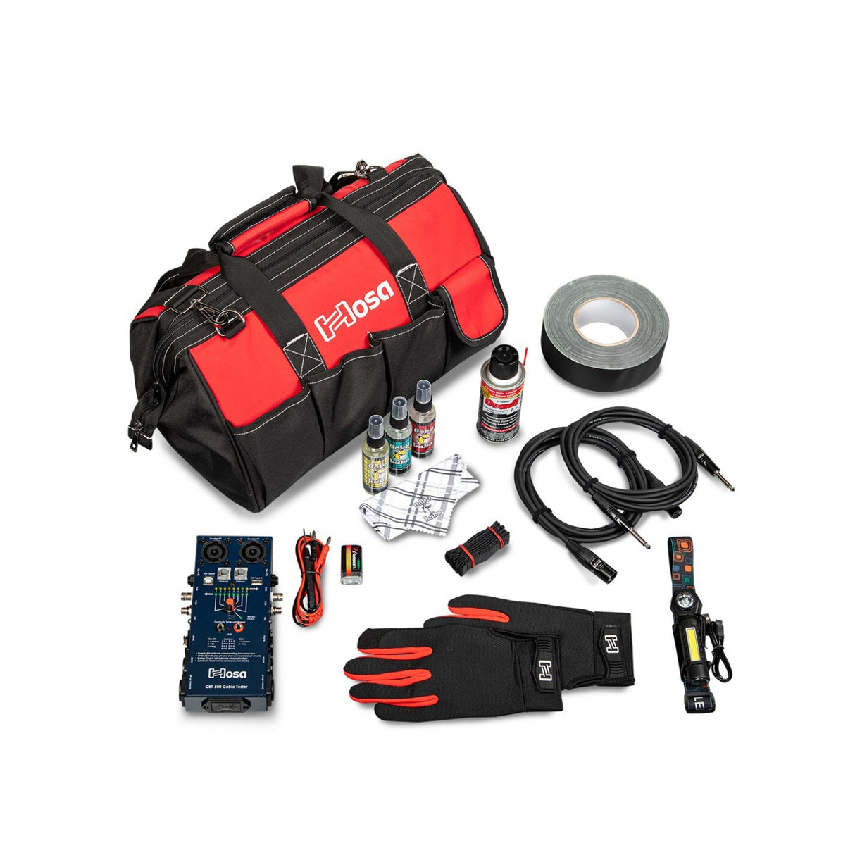 Hosa Stage Buddy Live Audio Gig Technician's Toolkit