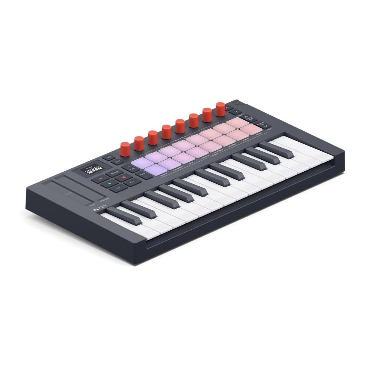 Novation FLkey 2 Mini 25—25 Mini-Key MIDI Keyboard Controller for FL Studio with RGB Pads